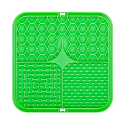 LickEase Pet Licking Mat – Slow Feeder for Dogs & Cats