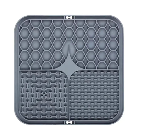 LickEase Pet Licking Mat – Slow Feeder for Dogs & Cats
