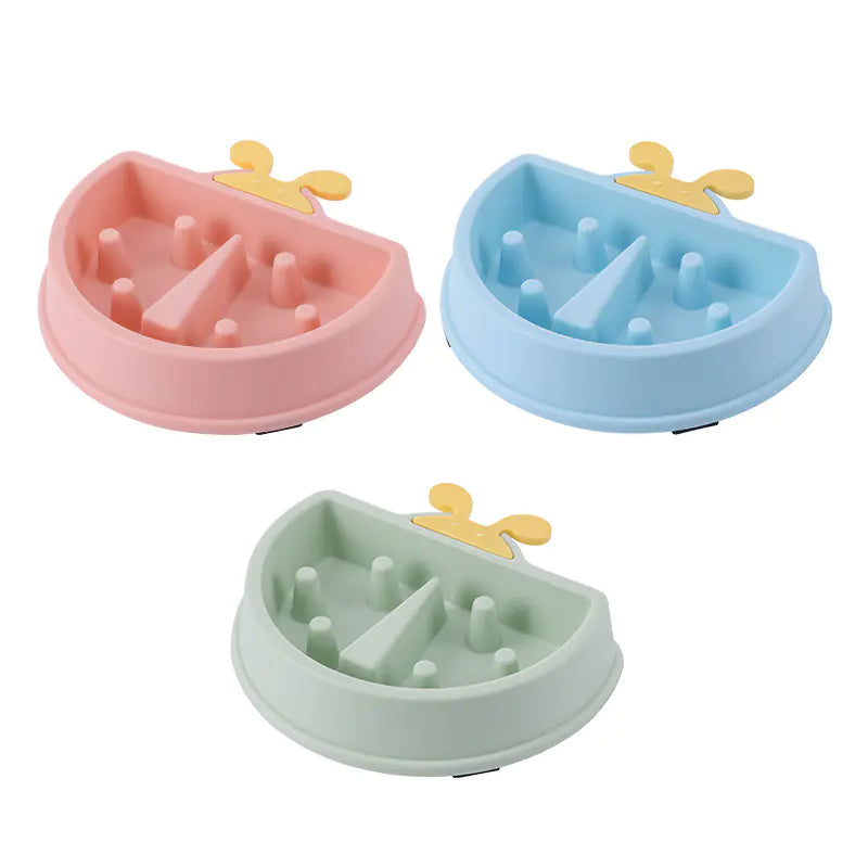 LickEase Ladybug Dog Bowl - Slow Feeder for Pets