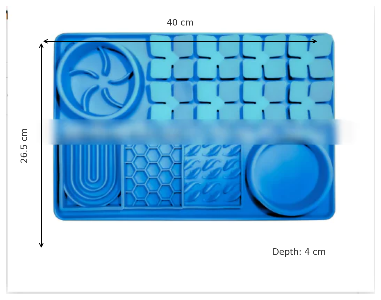 LickEase Pet Slow Feeder Mat