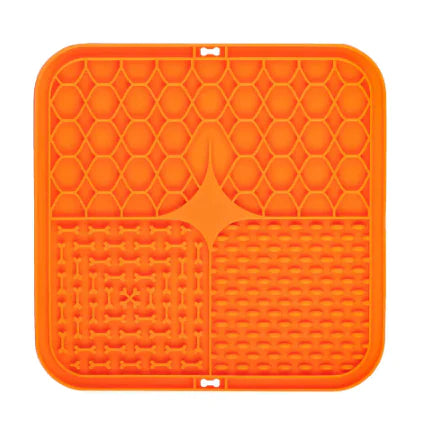 LickEase Pet Licking Mat – Slow Feeder for Dogs & Cats
