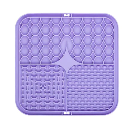 LickEase Pet Licking Mat – Slow Feeder for Dogs & Cats