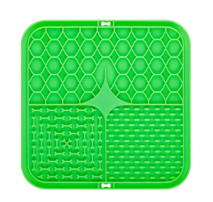 LickEase Pet Licking Mat – Slow Feeder for Dogs & Cats