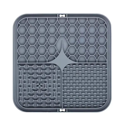 LickEase Pet Licking Mat – Slow Feeder for Dogs & Cats