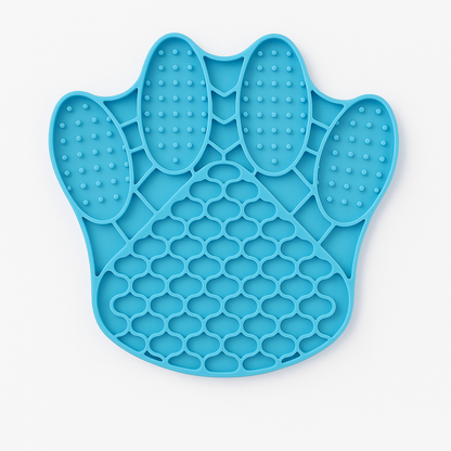 LickEase  Paw Shaped Slow Feeding Mat