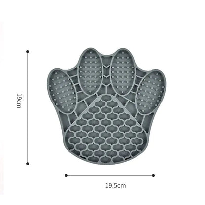 LickEase  Paw Shaped Slow Feeding Mat