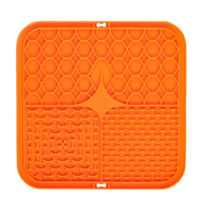LickEase Pet Licking Mat – Slow Feeder for Dogs & Cats