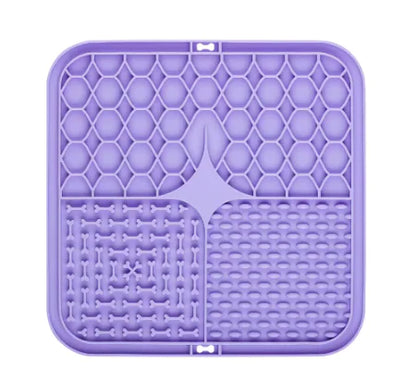 LickEase Pet Licking Mat – Slow Feeder for Dogs & Cats